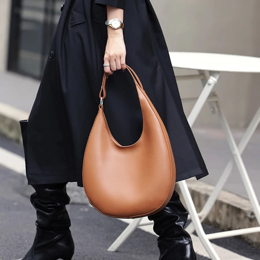 sesuelle paris - Sac à Épaule en Cuir Véritable