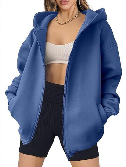 Sweatshirt Zippé à Capuche pour Femme 2024